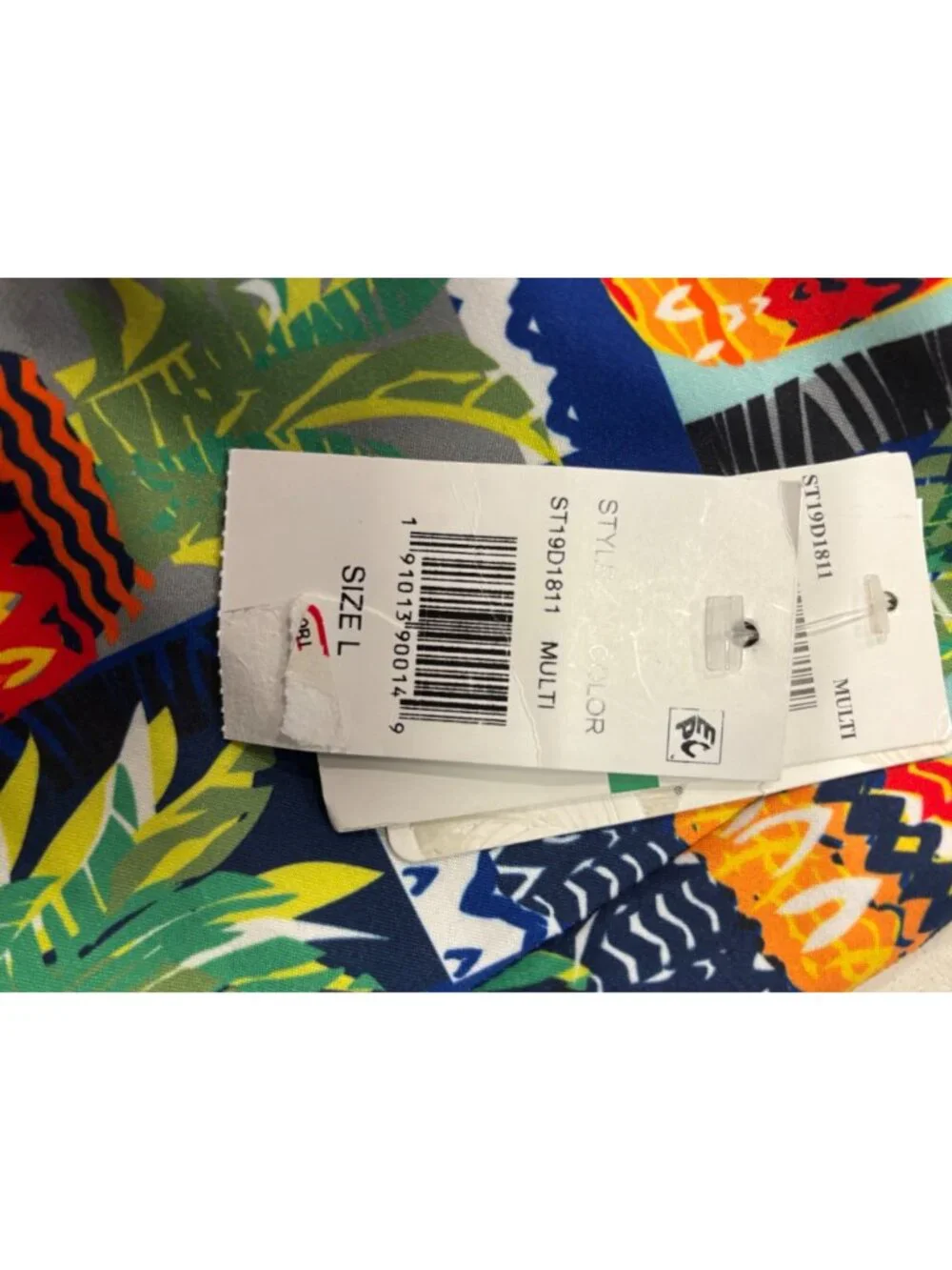 Tommy Bahama Kids Swim Trunks Pineapple Print Size Large NWT Tropical Board Shor